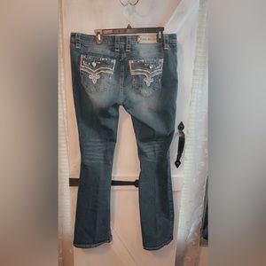 Rock Revival Dark Blue Boot Cut Jeans